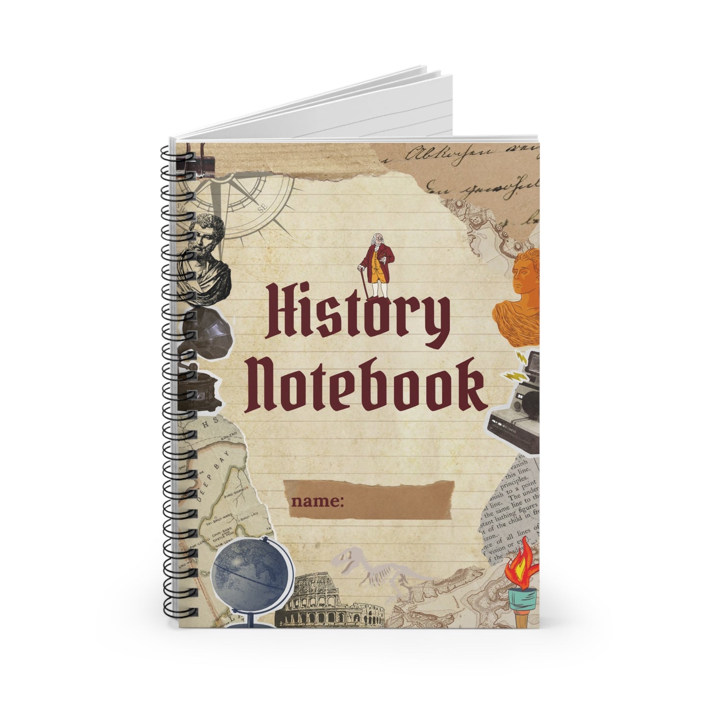 Spiral Notebook - Ruled Line
