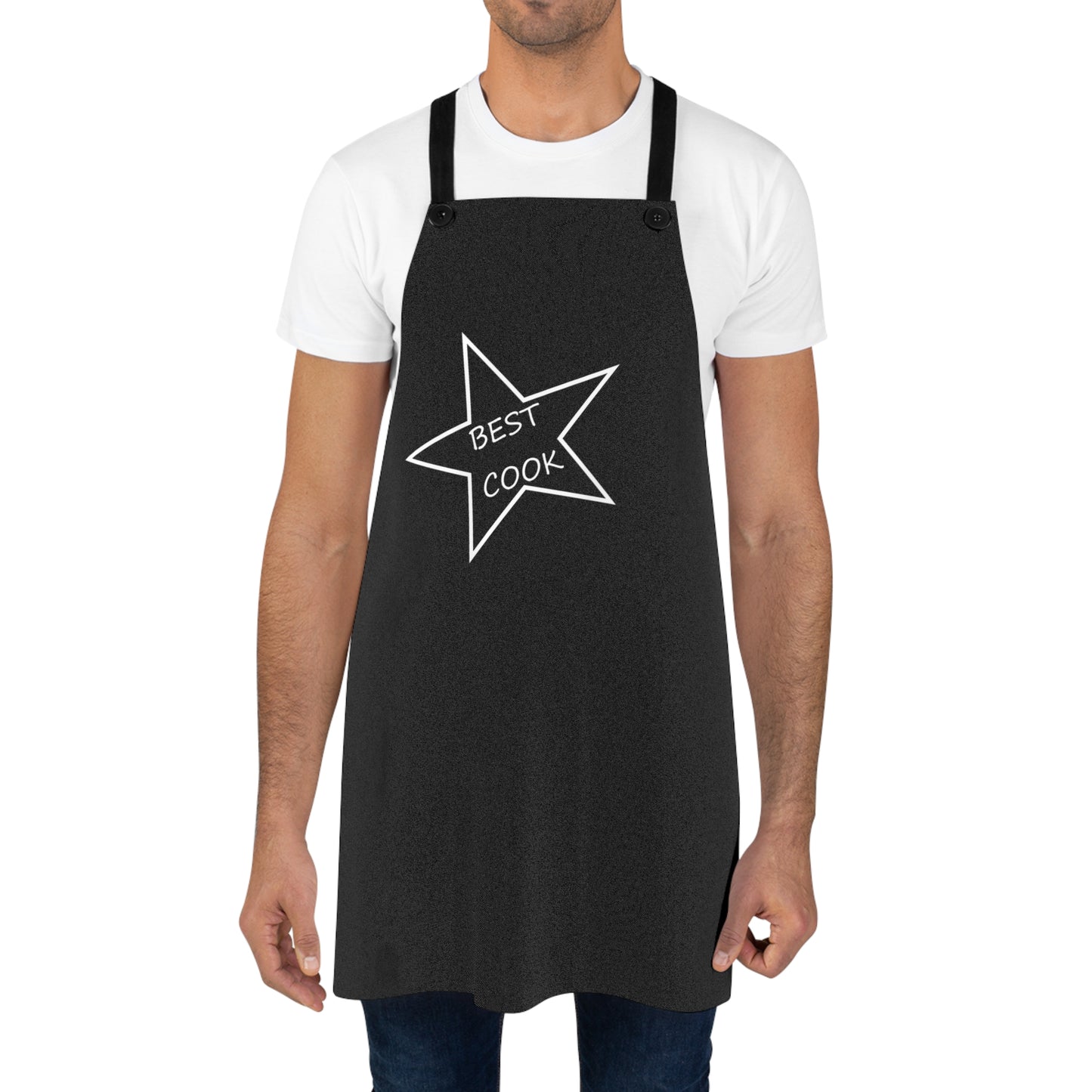 chef apron with compliment message