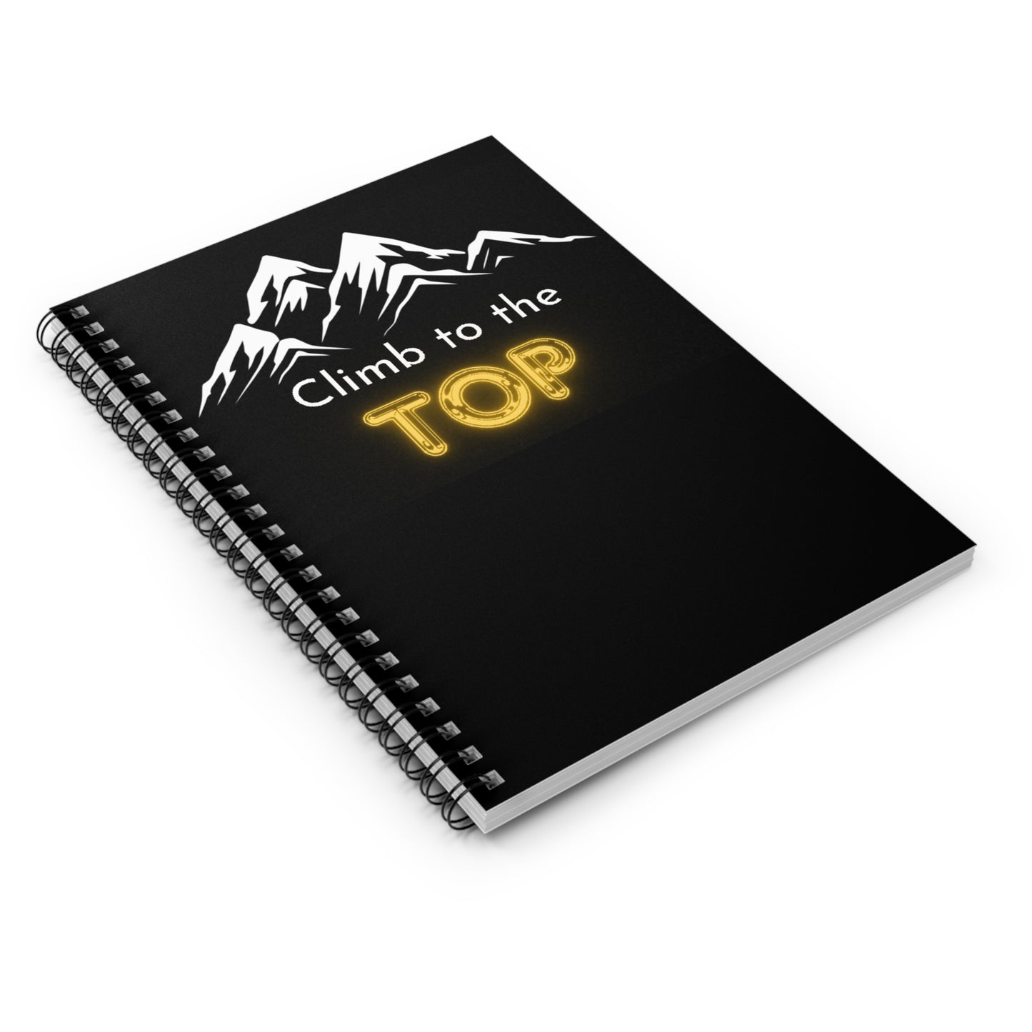 Spiral Notebook With Motivational Message - Ruled Line