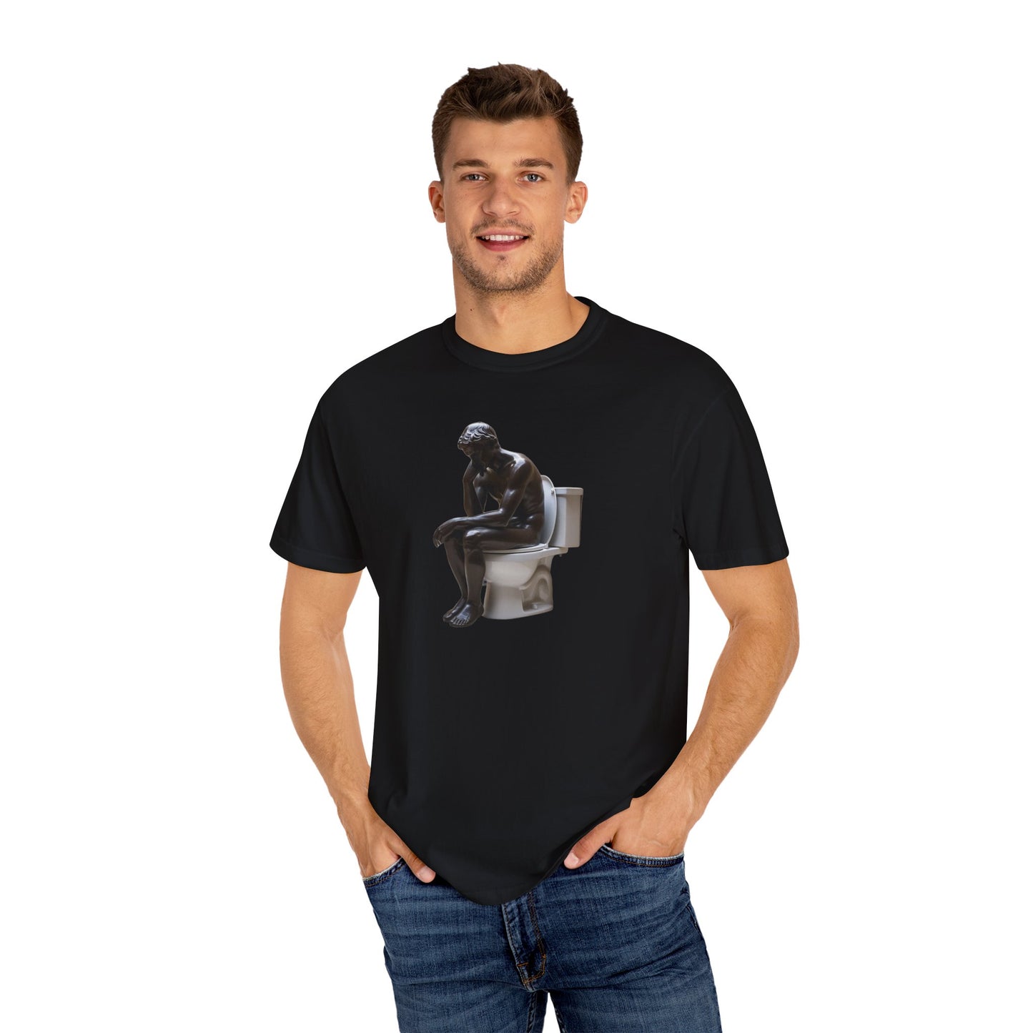 Unisex Garment-Dyed T-shirt the thinking man