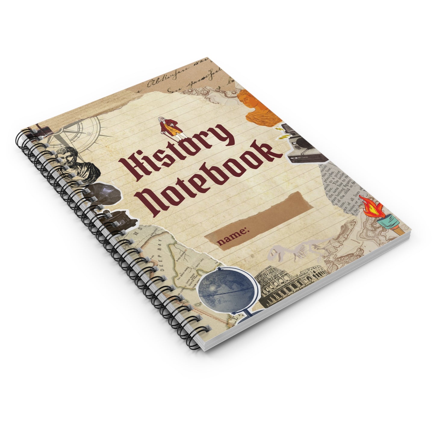 Spiral Notebook - Ruled Line