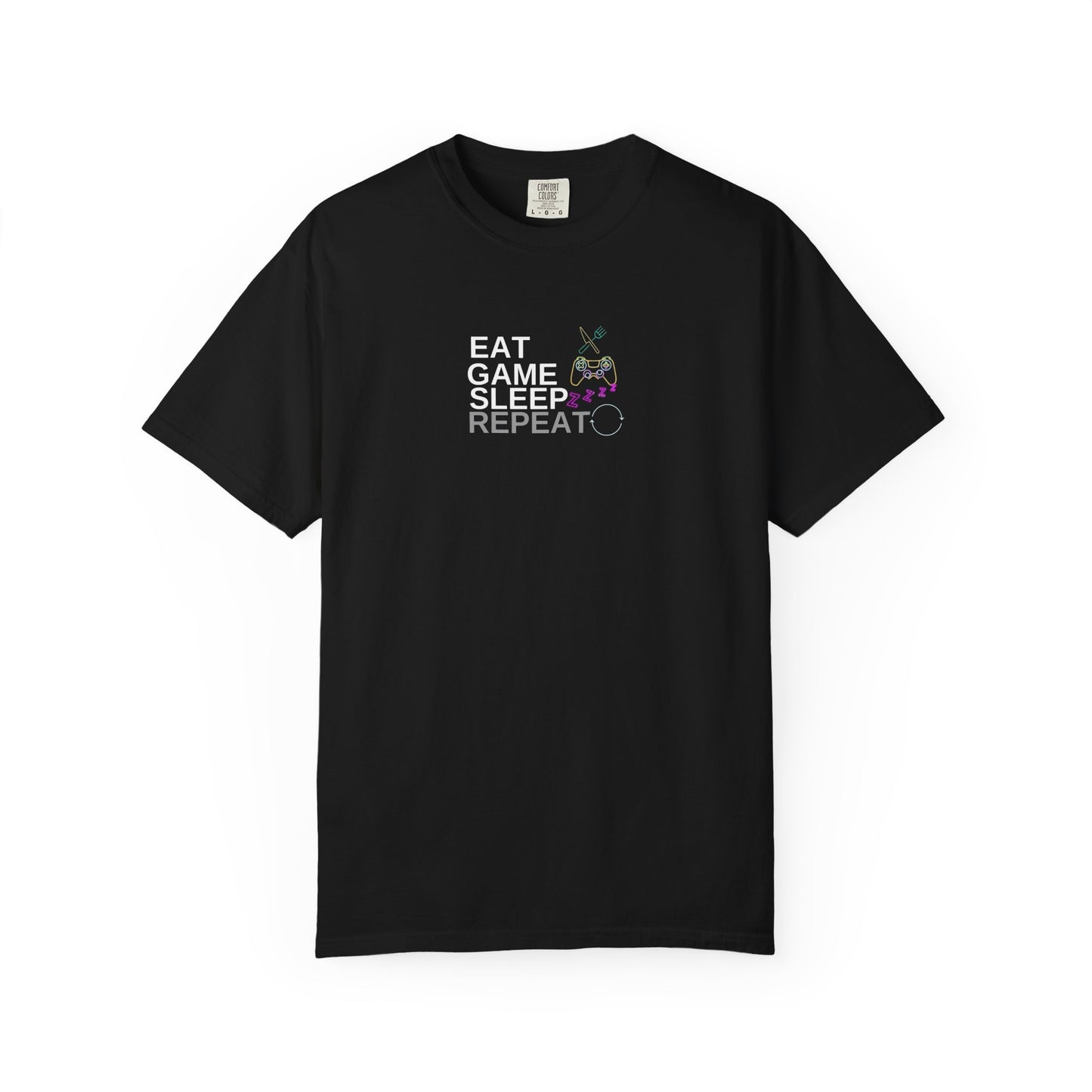 eat game sleep repeat T-shirt