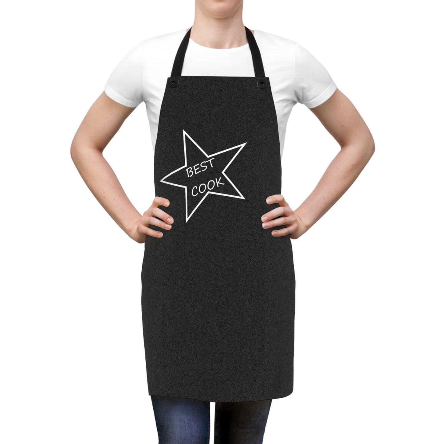 chef apron with compliment message