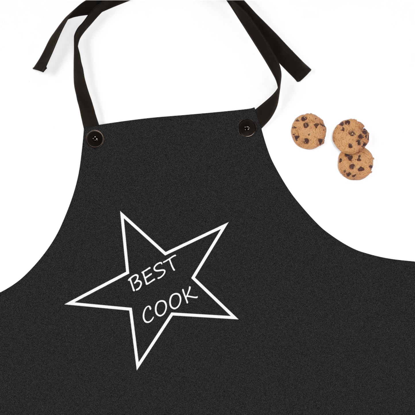 chef apron with compliment message