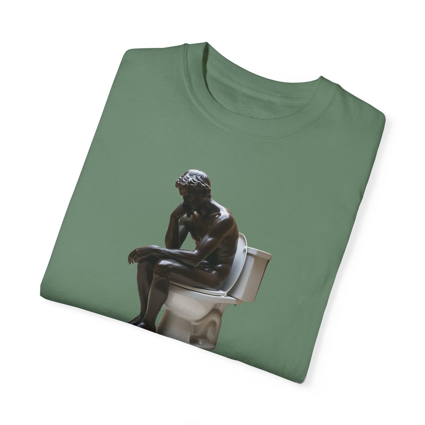 Unisex Garment-Dyed T-shirt the thinking man