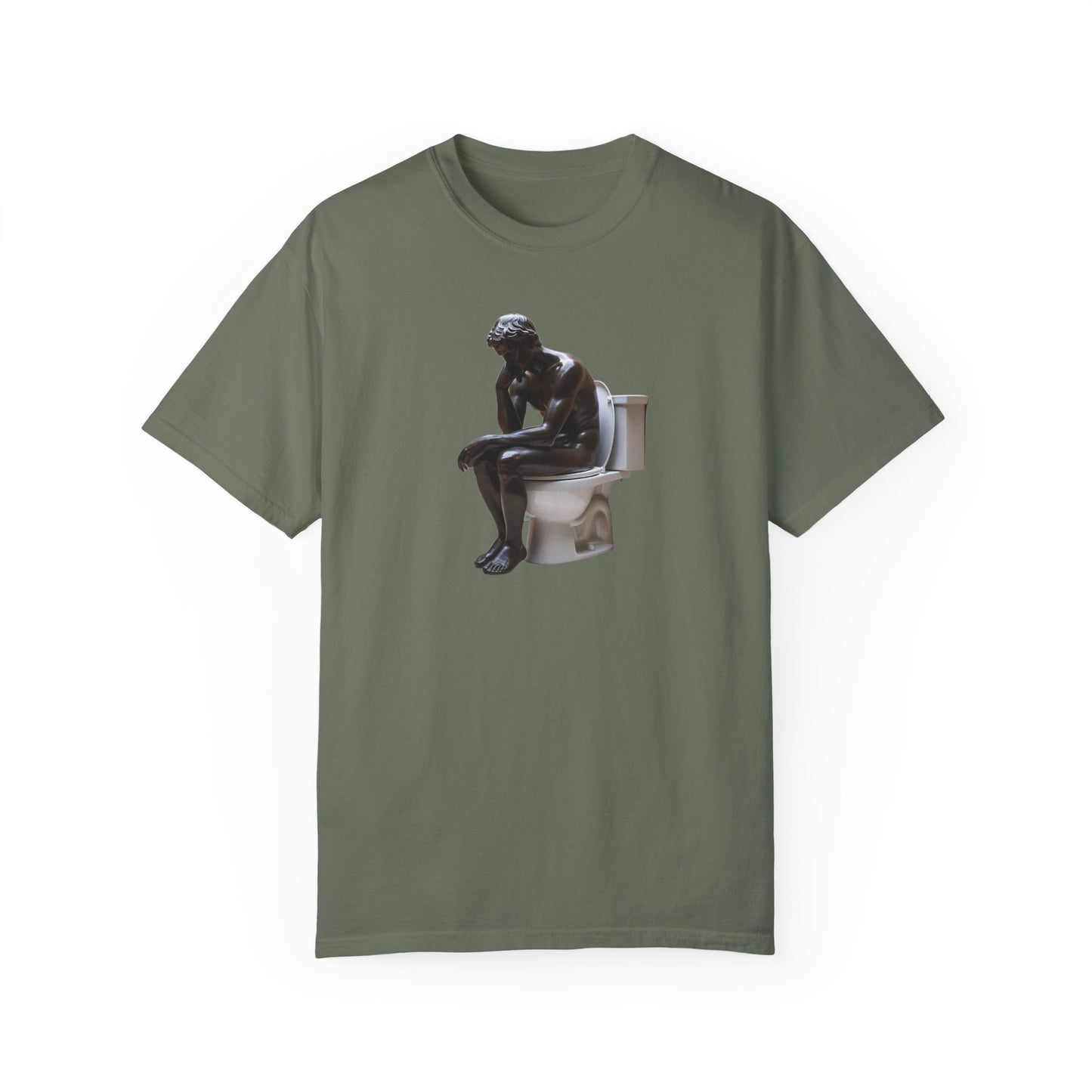 Unisex Garment-Dyed T-shirt the thinking man