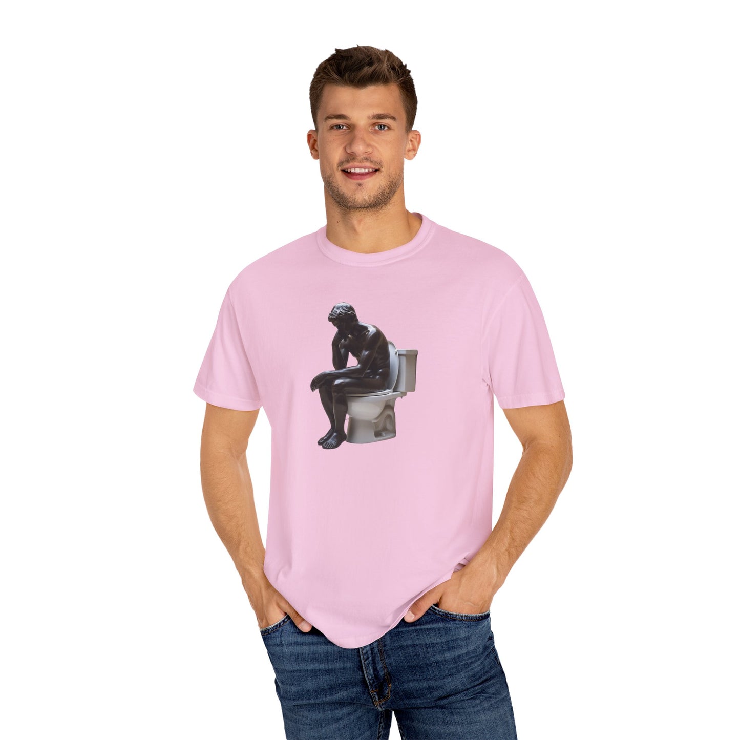 Unisex Garment-Dyed T-shirt the thinking man